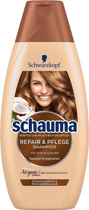 Schauma šampon 400ml Repair & Pflege | Kosmetické a dentální výrobky - Vlasové kosmetika - Šampony na vlasy